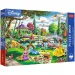 Jarní piknik Disney princezen, 1000dílné prémiové plus kvalitní puzzle – Trefl