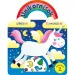 Jednorožci - Vybarvi a nalep samolepkami 2. pracovní sešit