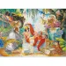 Kniha džunglí 2 v 1 108dílné puzzle a omalovánky 50x35cm - Lisciani
