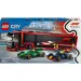 LEGO® City: F1® kamion s vozy RB20 a AMR24 F1® (60445)