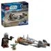 LEGO® Star Wars™: Mandalorian a Grogu na speeder biku (75436)
