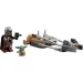 LEGO® Star Wars™: Mandalorian a Grogu na speeder biku (75436)