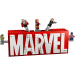 LEGO® Super Heroes: MARVEL logo a minifigurky (76313)