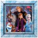 Ledové království 2 puzzle s 60 díly a rámem - Clementoni