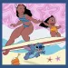 Lilo a Stitch - 3 v 1 puzzle 20-36-50 dílků - Trefl