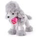 Lily šedý pudl plyš 25cm - Lumpin