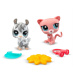 Littlest Pet Shop Dvojitý balíček figurek zvířátek v několika variantách