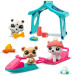 Littlest Pet Shop: Sněžný den 3ks figurkový set série 2