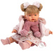 Llorens: Joelle 38 cm pláčící panenka se třásňovým šálem