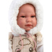 Llorens: Luis 45 cm pláčící panenka s kojeneckou lahví a dudlíkem