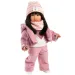 Llorens: Módní ikona 40cm panenka Gréta v růžovém kabátě