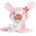 Llorens: Panenka Bimba 35 cm s růžovým pytlíkem na spaní s králíčkem.