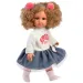 Llorens: Panenka Elena 35 cm s kudrnatými vlasy v sukni