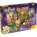Marvel Groot 2 v 1, 250dílné puzzle a omalovánka, 50x35 cm – Lisciani