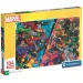 Marvel Hrdinové bitva 104dílné super puzzle - Clementoni