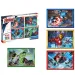 Marvel: Pomstytelé 4v1 Supercolor puzzle - Clementoni