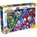Marvel Spidey 2 v 1 maxi puzzle s 35 dílky a omalovánka 70x50 cm - Lisciani