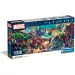 Marvel hrdinové 1000dílné panoramatické puzzle s plakátem - Clementoni