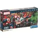 Marvel superhrdinové 1000 dílků panorama puzzle 98x33cm - Clementoni