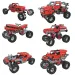Mechanická laboratoř Monster Truck 10 v 1 stavebnice - Clementoni