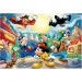Mickey Mouse – Detektiv 2 v 1, puzzle a omalovánka, 108 dílků, 50x35 cm – Lisciani