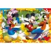 Mickey Mouse 2 v 1, 250dílné puzzle a omalovánka 50x35 cm - Lisciani