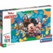 Mickey Mouse a jeho přátelé 104dílné supercolor puzzle – Clementoni