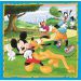 Mickey Mouse a jeho přátelé 3 v 1 puzzle - Trefl