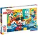 Mickey Mouse a přátelé 60 ks maxi supercolor puzzle - Clementoni