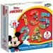 Mickey Mouse puzzle s čísly, 15 kusů