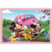 Mickey a jeho přátelé 4 v 1 Supercolor puzzle - Clementoni