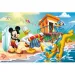 Mickey a jeho přátelé na pláži puzzle 60 dílků - Trefl