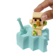 Minecraft: Odhalení minifigurky Iron Golem v úložném boxu ve tvaru bílého meče - Mattel