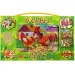 Mini pohádková kostka s farmářskými zvířaty, 6 kusů