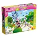 Minnie Mouse 2 v 1 maxi puzzle 150 dílků a omalovánka 70x50 cm – Lisciani
