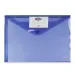 Modrá průhledná dokumentová složka A4