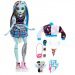 Monster High™: Panenka Frankie Stein s mazlíčkem a doplňky - Mattel