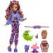 Monster High: Creepover Party Clawdeen Wolf panenka s doplňky - Mattel