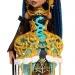 Monster High: Děsivě sladké narozeniny – panenka Cleo De Nile s balónkem a dárkem – Mattel