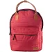 Musí: Červený zaoblený školní batoh, batoh 40x30x12cm