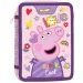 Must: Dvoupatrový plněný penál Peppa Pig 15x21x5cm