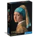 Muzejní sbírka: Johannes Vermeer - Dívka s perlou - puzzle s 1000 dílky a plakátem - Clementoni