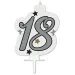 Narozeninová svíčka - číslo 18