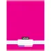 Nebulo: Sešit sešitý čtverečkovaný neonově růžový 87-32 A/4