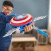 Nerf: Kapitán Amerika - Krásný nový svět Blaster skyshot pěnový vystřelovač štít - Hasbro