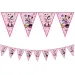Party girlanda s motivem Minnie Mouse a Daisy