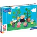 Peppa Pig a její přátelé 24dílné maxi supercolor puzzle - Clementoni