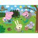 Peppa prasátko: Objevování lesa puzzle 30 ks - Trefl