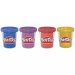 Play-Doh: Metalická modelína, sada 4 kelímků - Hasbro