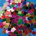 PlayBox: Papírová mozaika v metalických barvách, sada 10000 kusů, 10x10 mm.
